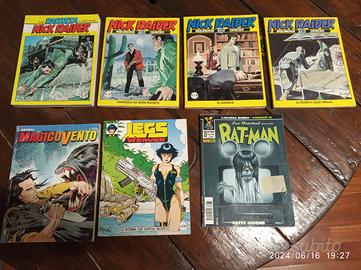 fumetti legs nick raider ratman magico vento