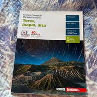 Libro scolastico “Terra, acqua, aria”