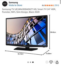 Smart tv samsung 24 pollici