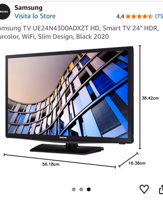 Smart tv samsung 24 pollici