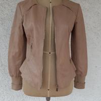 giacca in vera pelle pinko