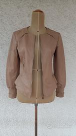 giacca in vera pelle pinko