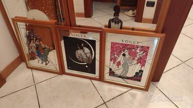 QUDRI DA  COLLEZIONE VOGUE