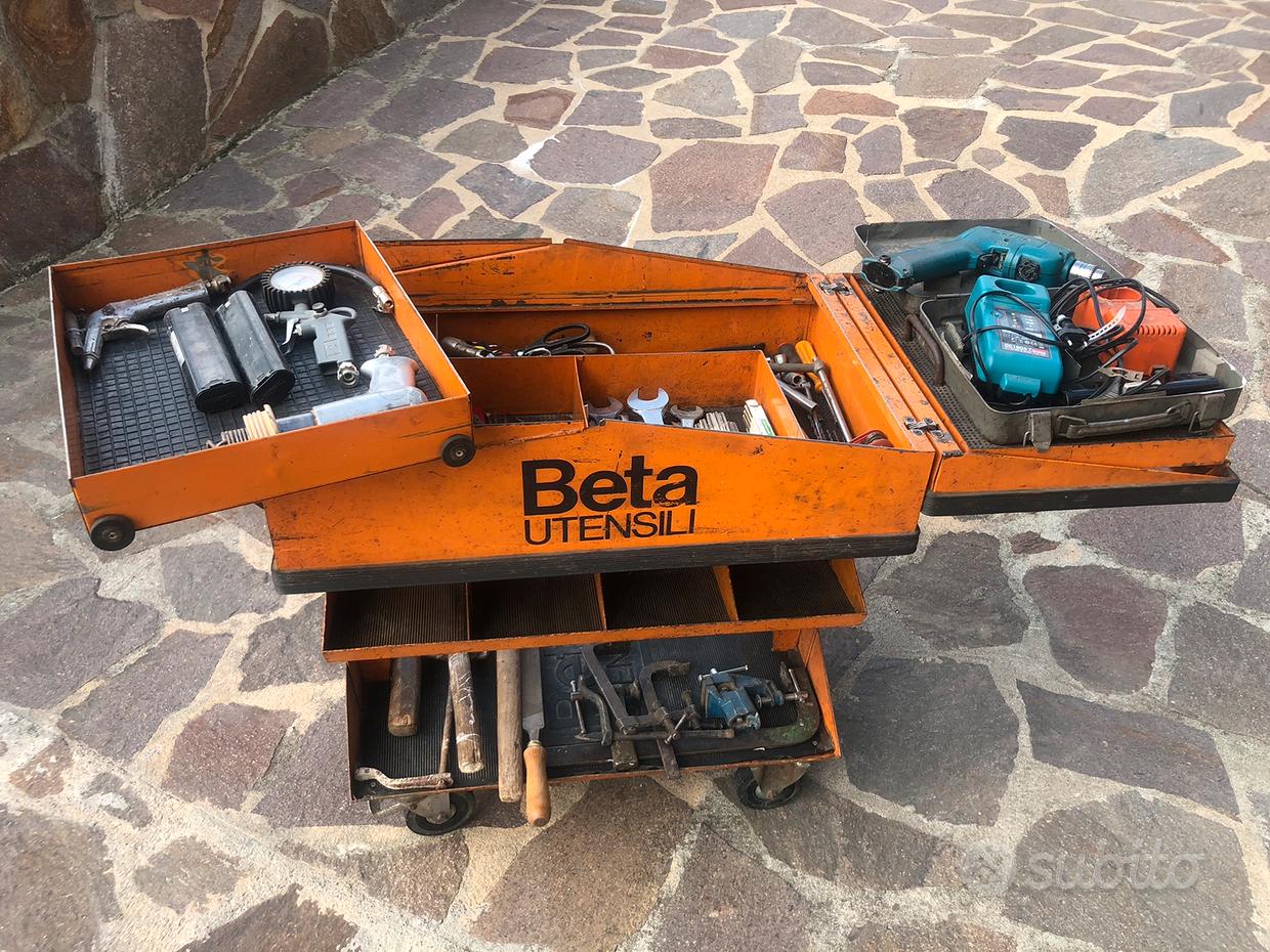 Carrello Per Attrezzi Da Officina Meccanica A 3 Livelli Con Carrello - Foto 9