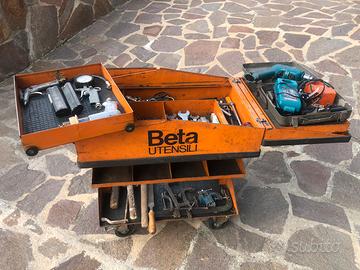 Carrello carrellino meccanico officina beta