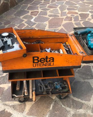 Carrello carrellino meccanico officina beta