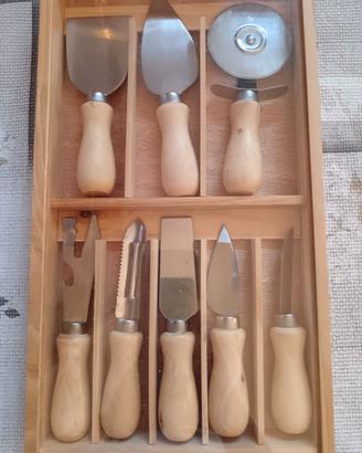 Set di coltelli da formaggio