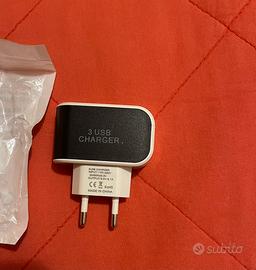Caricabatterie da Muro 3 porte USB