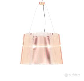Coppia lampade kartell Ge colore rosa