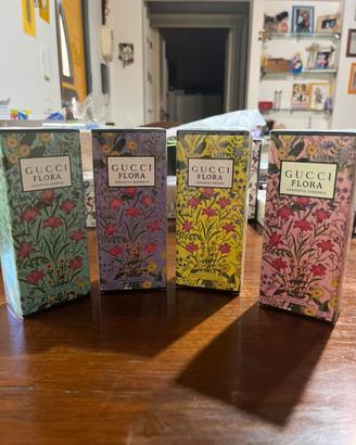 Lotto 4 profumi Gucci Flora