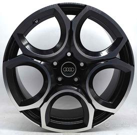 4 cerchi lega nuovi audi volkswagen r18 lt5517