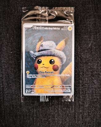 Pokémon Pikachu Van Gogh sigillato