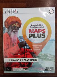 Libro geografia Maps Plus 3. 9788824760911