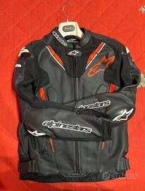 Giacca di pelle Alpinestars Atem V3 TG. 52