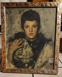 Un'opera d'arte firmata intitolata II silenzio de