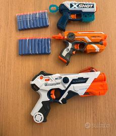 Set Nerf hasbro blaster e laser
