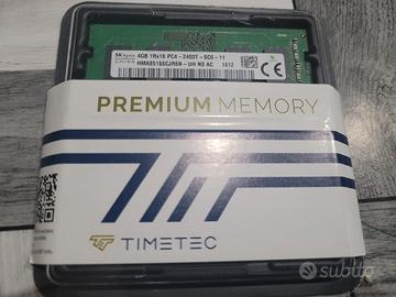 MEMORIA RAM 4+4 GB PC4 2400T DDR4