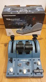 Thrustmaster TCA throttle quadrant + add ons