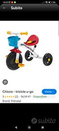 Triciclo Chicco 