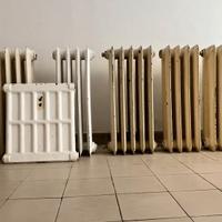 Radiatori termosifoni ghisa epoca da ripristinare