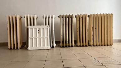 Radiatori termosifoni ghisa epoca da ripristinare