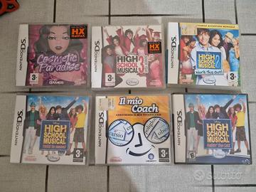 Lotto 6 giochi per Nintendo DS