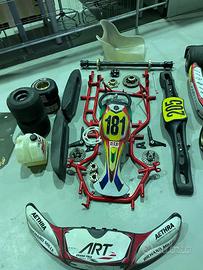 Kart KZ ART GrandPrix ufficiale Rotax 125
