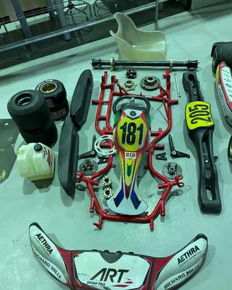 Kart KZ ART GrandPrix ufficiale Rotax 125