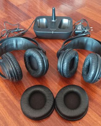 Cuffie Wireless per TV e Musica con Accessori