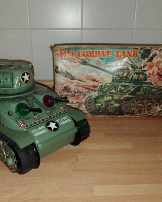 Carro Armato “US SHERMAN M4” Vintage con scatola 