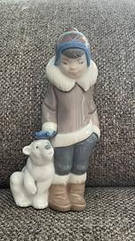 Bimbo con orsetto Lladro