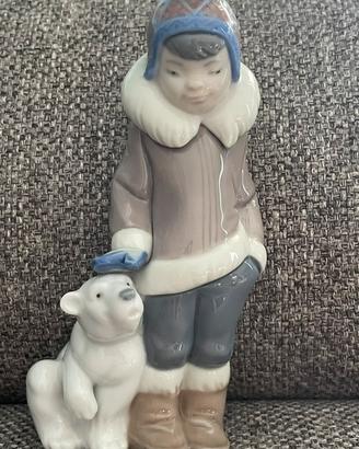 Bimbo con orsetto Lladro