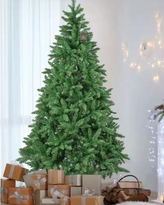 Albero di Natale molto folto effetto naturale h180