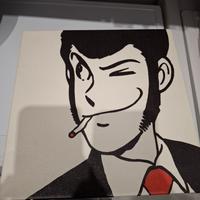 Quadro Lupin e Margot 29x29 Salvatoreart