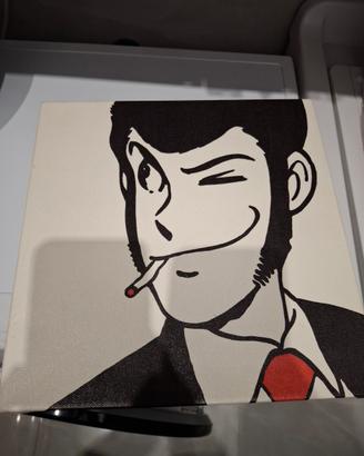 Quadro Lupin e Margot 29x29 Salvatoreart