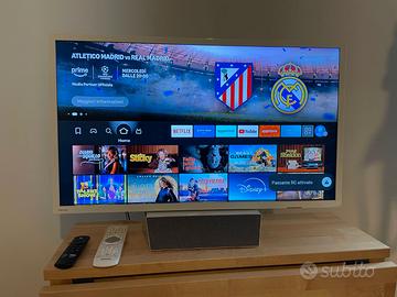 SmartTv Philips 32" bianca con cassa bluetooth