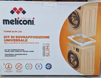 kit sovrapposizione lavatrice/asciugatrice slim