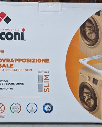 kit sovrapposizione lavatrice/asciugatrice slim