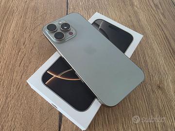 iPhone 16 Pro 128Gb Titanio naturale PERFETTO
