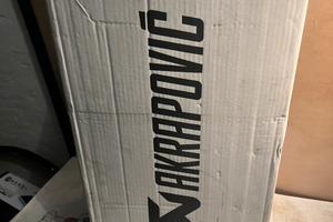 Scarico completo akrapovic rsv4rf
