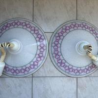 Coppia Lampade Soffitto Vintage E27