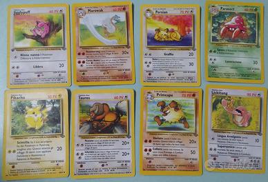 Carte Pokemon Set Jungle Ita 2000