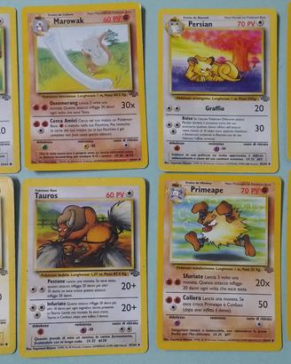 Carte Pokemon Set Jungle Ita 2000