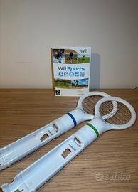 Wii Sport Wii 🎾 Kit Tennis con 2 Racchette - PAL