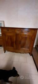 CREDENZA A DUE PORTE D' EPOCA LUIGI XV