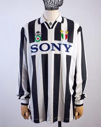 Juventus maglia calci Rep Kappa/Sony 1996/97 M-L