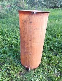 Tino vetroresina per olio o vino