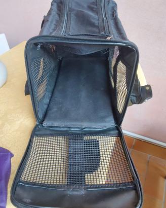 Trasportino Morbido Stile Borsa per Gatti e Cani