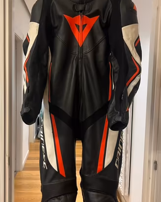 Tuta Moto Uomo in Pelle Dainese Assen 1 PC Perf.
