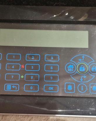 Tastiera LCD Allarme RISCO ProSYS KP RP128KP0100A